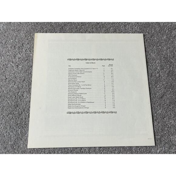 The Best Loved Music Of Tchaikovsky A Festival Of Glorious Melody -Box Set 10 LP - Picture 5 of 8